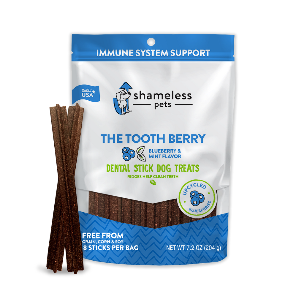 The Tooth Berry Dog Dental Sticks | The Playful Pooch