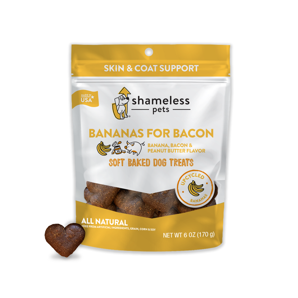The Bananas For Bacon Soft Baked Dog Treats | The Playful Pooch