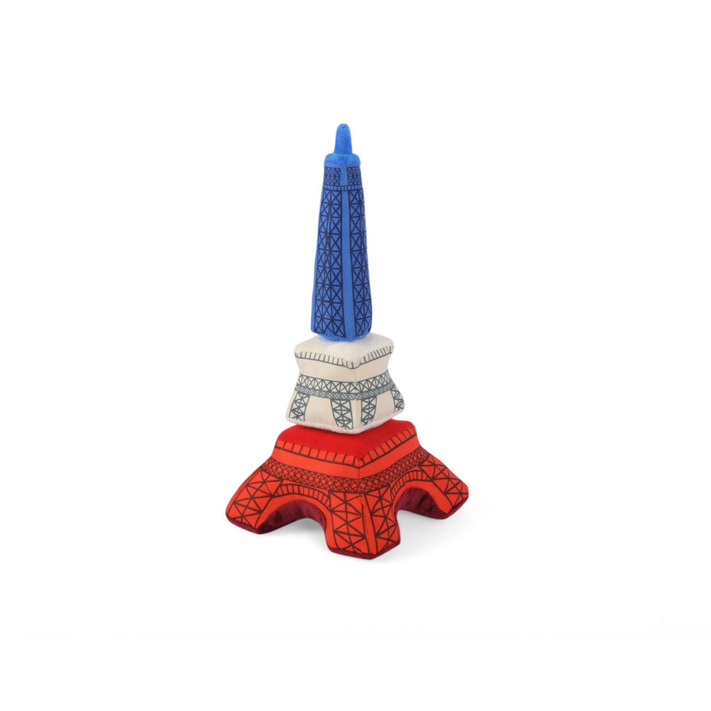 The Totally Touristy Paris Eiffel Tower Dog Toy | The Playful Pooch
