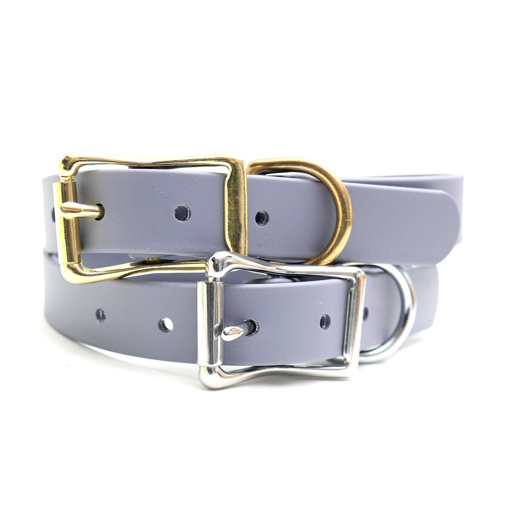 The High Desert Waterproof Vegan Leather Belt Buckle Dog Collar | The Playful Pooch
